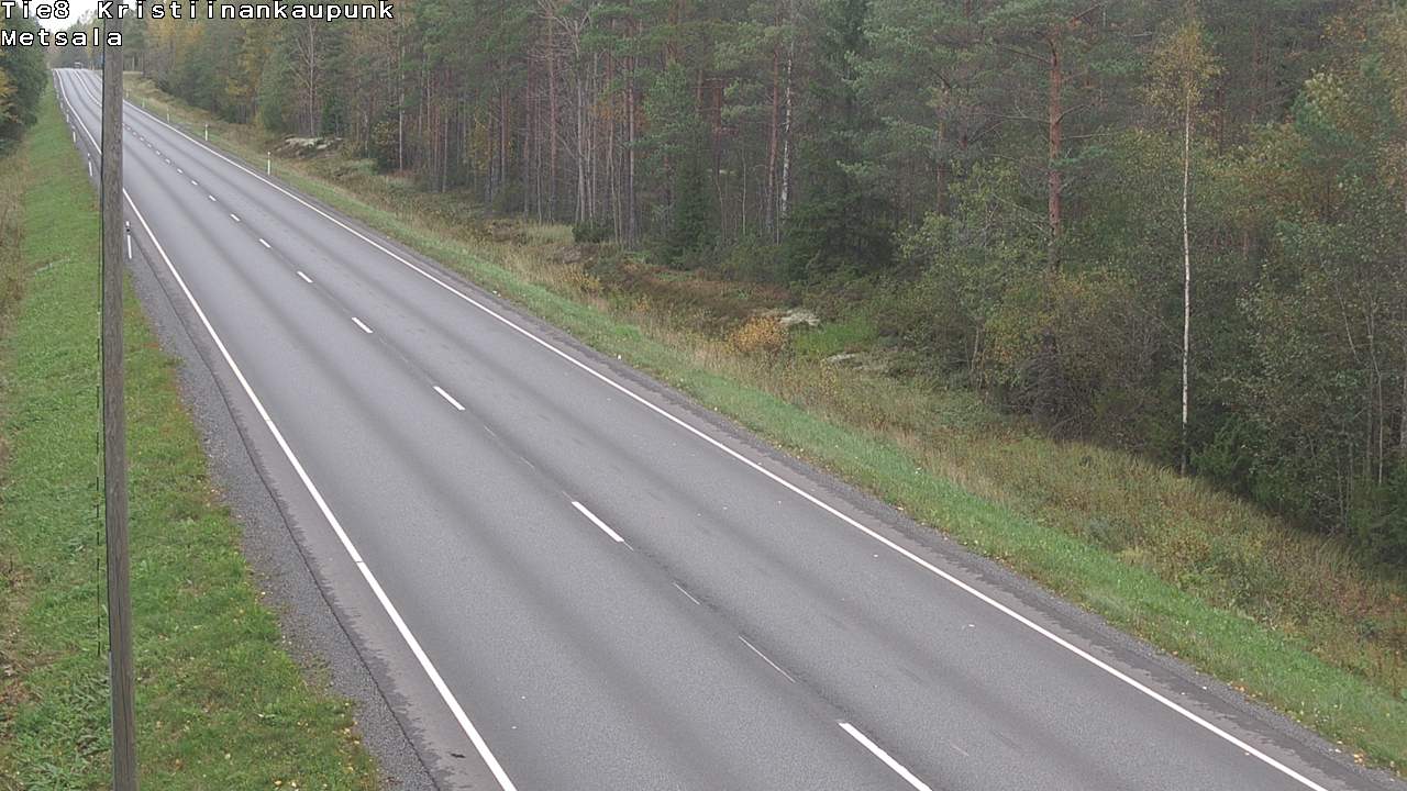 Kelikamerat Kuva Tie 8 Kristiinankaupunki, Metsälä, Kristiinankaupunki, Pohjanmaa