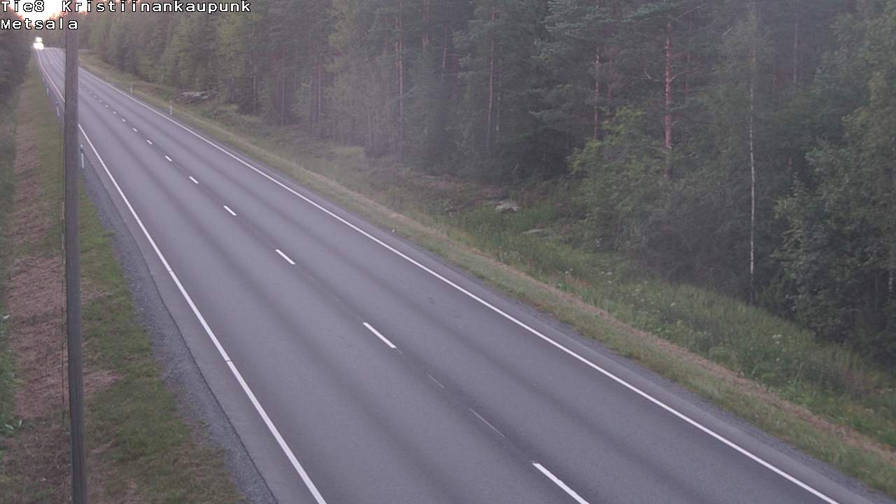 Kelikamerat Kuva Tie 8 Kristiinankaupunki, Metsälä, Kristiinankaupunki, Pohjanmaa