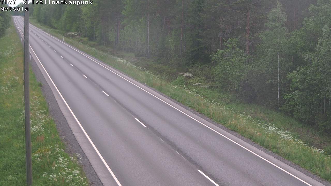 Kelikamerat Kuva Tie 8 Kristiinankaupunki, Metsälä, Kristiinankaupunki, Pohjanmaa