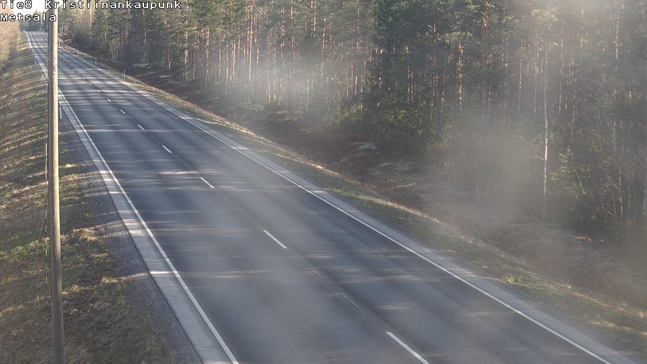 Weather Camera Image Väg 8 Kristinestad, Ömossa, Kristiinankaupunki, Pohjanmaa