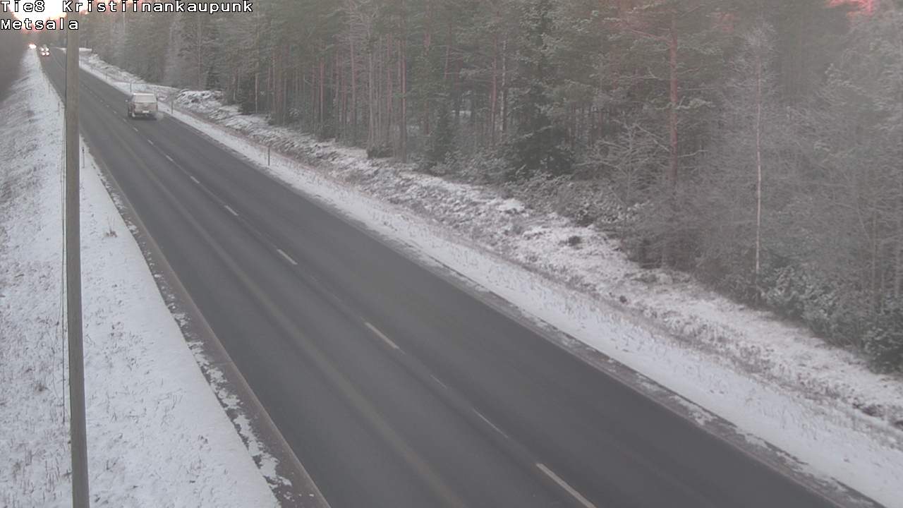 Weather Camera Image Väg 8 Kristinestad, Ömossa, Kristiinankaupunki, Pohjanmaa