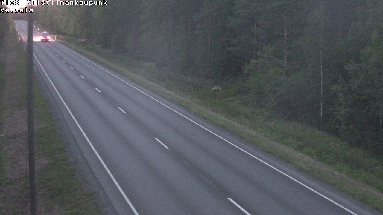 Kelikamerat Kuva Tie 8 Kristiinankaupunki, Metsälä, Kristiinankaupunki, Pohjanmaa
