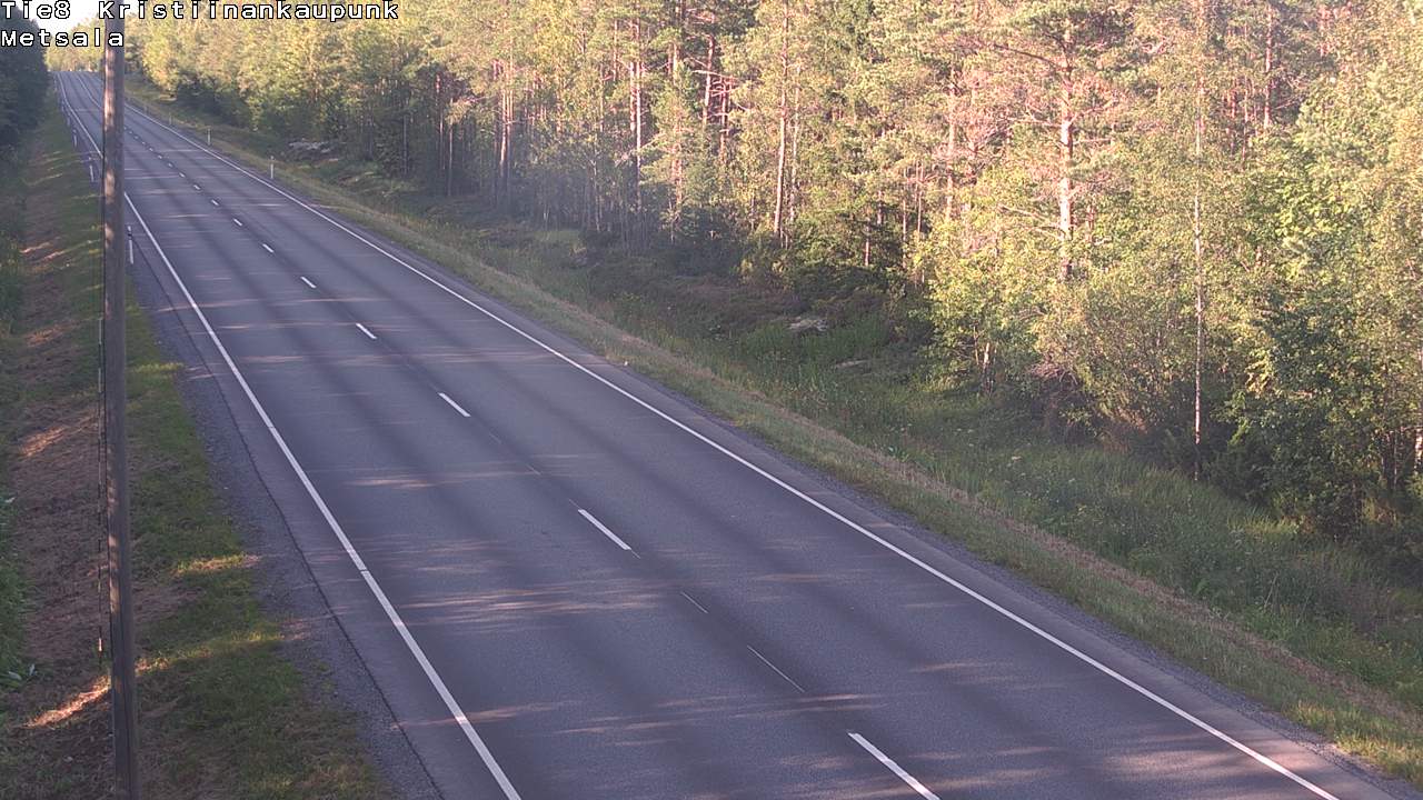 Kelikamerat Kuva Tie 8 Kristiinankaupunki, Metsälä, Kristiinankaupunki, Pohjanmaa