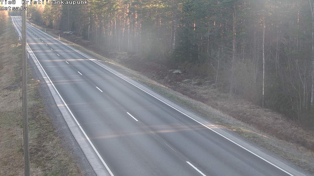 Weather Camera Image Väg 8 Kristinestad, Ömossa, Kristiinankaupunki, Pohjanmaa