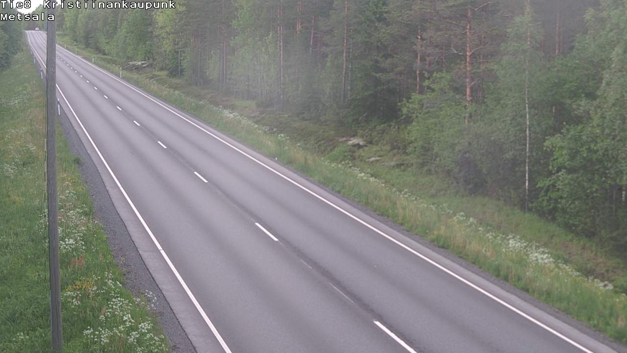 Kelikamerat Kuva Tie 8 Kristiinankaupunki, Metsälä, Kristiinankaupunki, Pohjanmaa