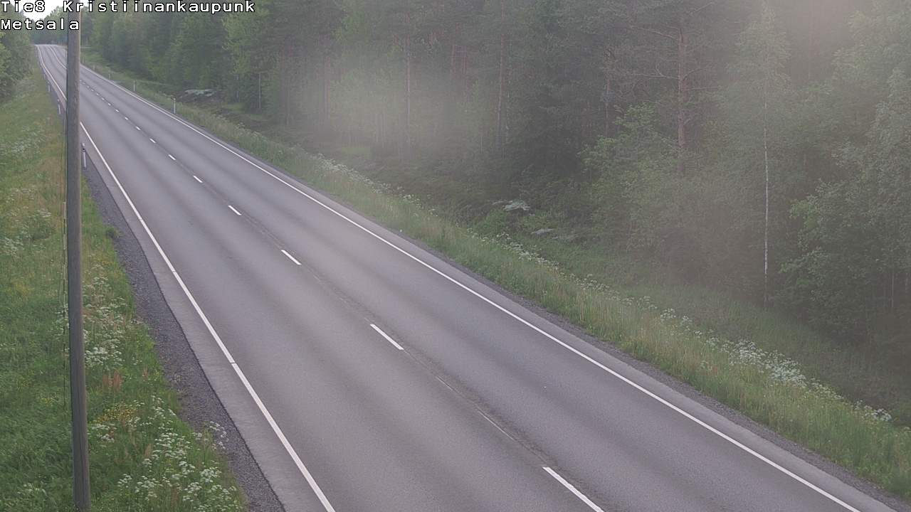 Kelikamerat Kuva Tie 8 Kristiinankaupunki, Metsälä, Kristiinankaupunki, Pohjanmaa
