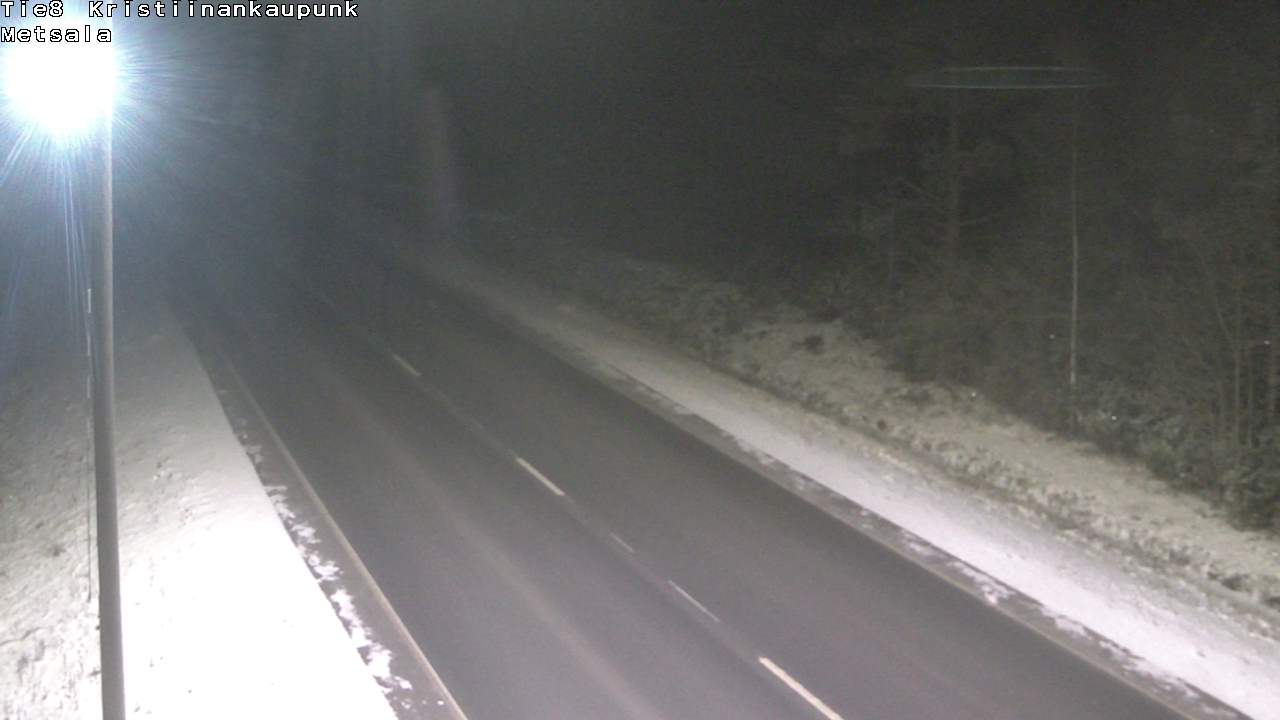 Weather Camera Image Road 8 Kristiinankaupunki Metsälä, Kristiinankaupunki, Pohjanmaa