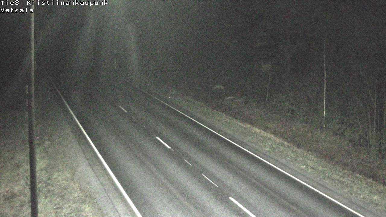 Weather Camera Image Väg 8 Kristinestad, Ömossa, Kristiinankaupunki, Pohjanmaa