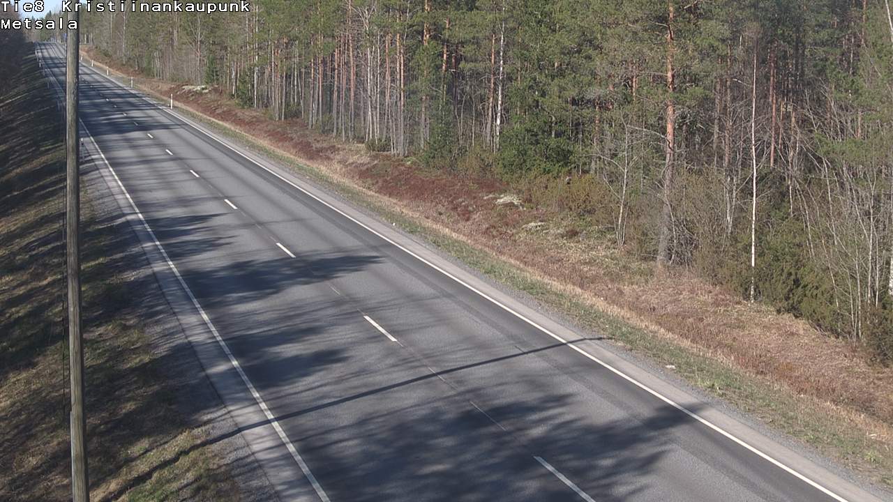 Weather Camera Image Väg 8 Kristinestad, Ömossa, Kristiinankaupunki, Pohjanmaa