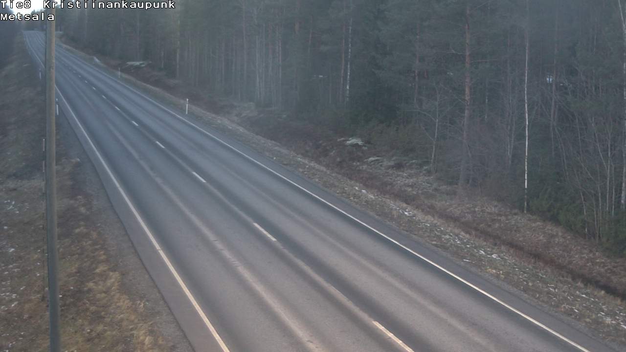 Kelikamerat Kuva Tie 8 Kristiinankaupunki, Metsälä, Kristiinankaupunki, Pohjanmaa