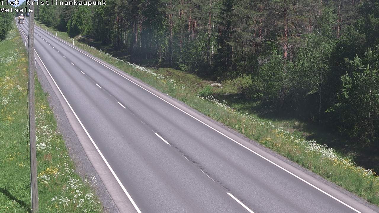 Weather Camera Image Väg 8 Kristinestad, Ömossa, Kristiinankaupunki, Pohjanmaa