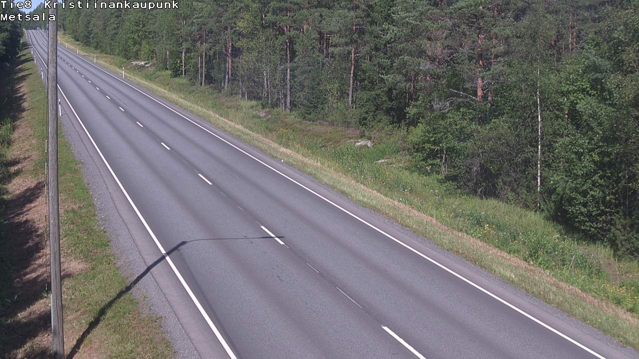 Kelikamerat Kuva Tie 8 Kristiinankaupunki, Metsälä, Kristiinankaupunki, Pohjanmaa