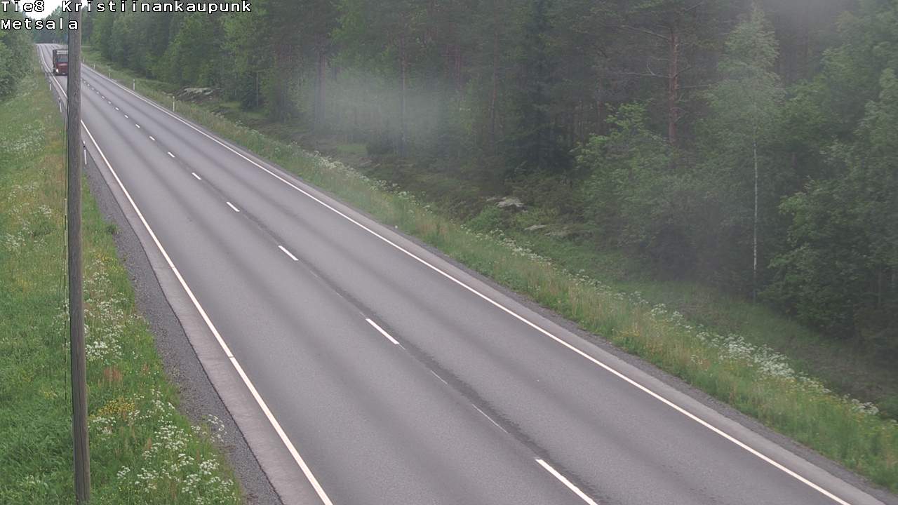 Weather Camera Image Road 8 Kristiinankaupunki Metsälä, Kristiinankaupunki, Pohjanmaa
