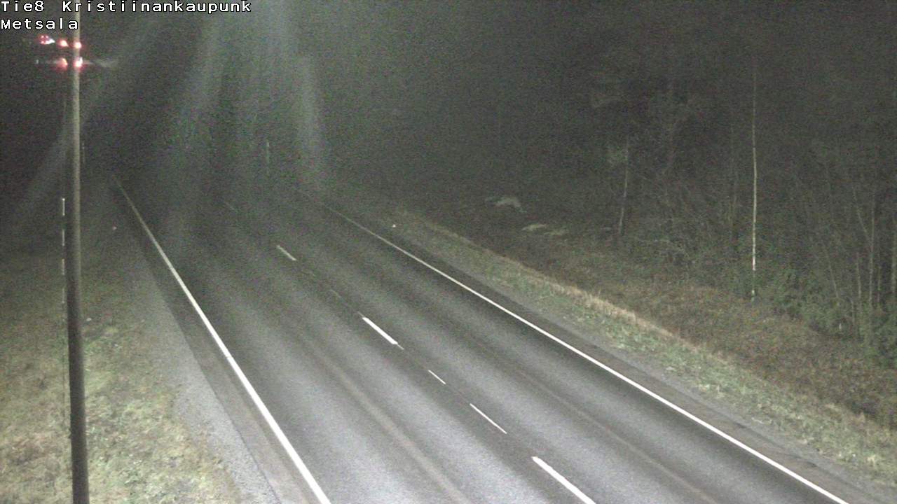 Weather Camera Image Väg 8 Kristinestad, Ömossa, Kristiinankaupunki, Pohjanmaa