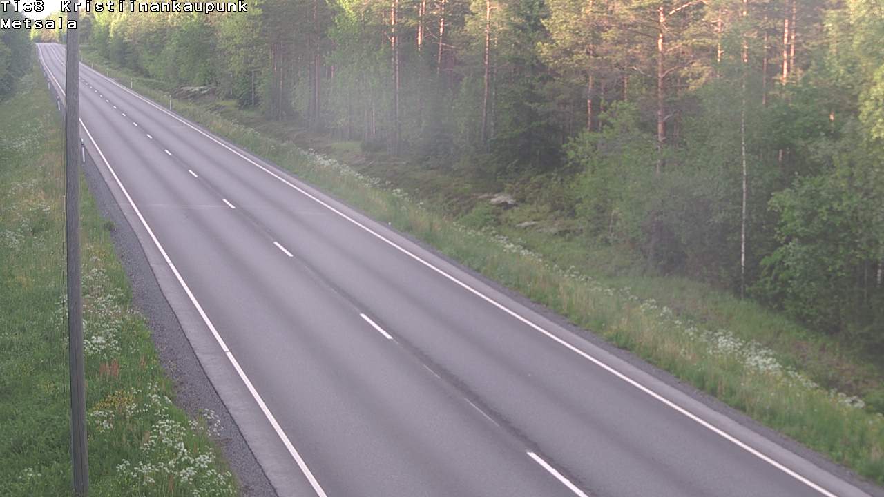 Kelikamerat Kuva Tie 8 Kristiinankaupunki, Metsälä, Kristiinankaupunki, Pohjanmaa