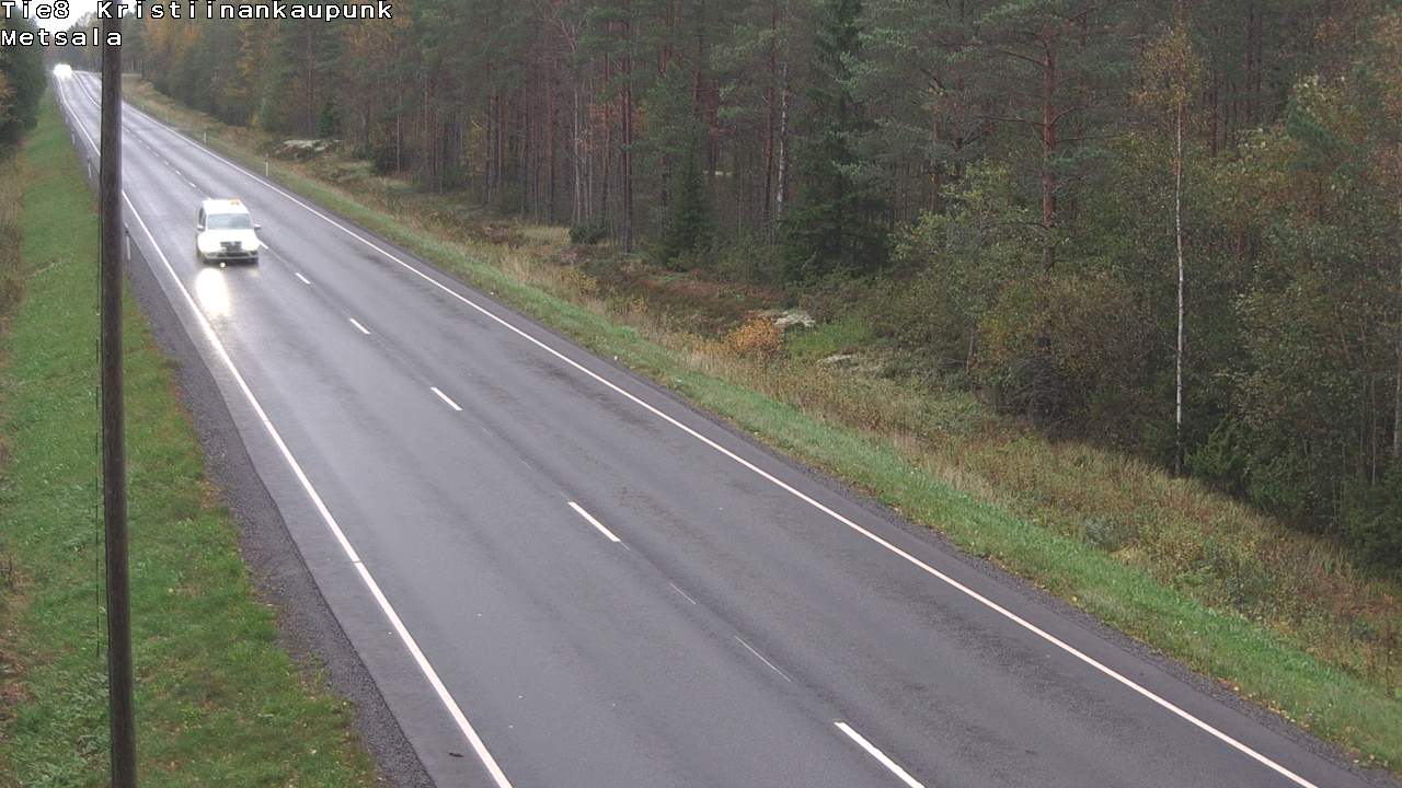 Kelikamerat Kuva Tie 8 Kristiinankaupunki, Metsälä, Kristiinankaupunki, Pohjanmaa
