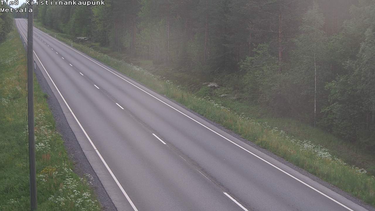 Kelikamerat Kuva Tie 8 Kristiinankaupunki, Metsälä, Kristiinankaupunki, Pohjanmaa