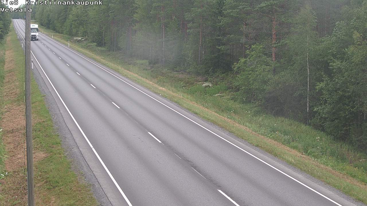 Kelikamerat Kuva Tie 8 Kristiinankaupunki, Metsälä, Kristiinankaupunki, Pohjanmaa