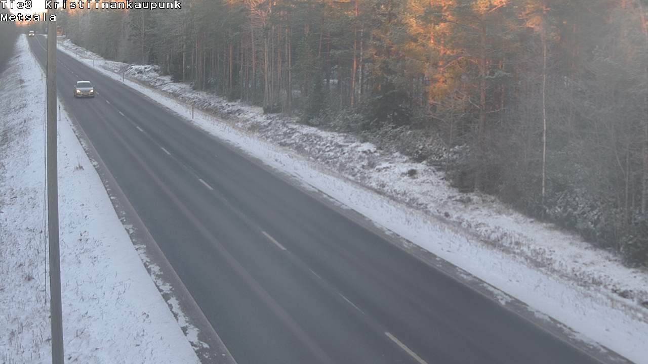 Kelikamerat Kuva Tie 8 Kristiinankaupunki, Metsälä, Kristiinankaupunki, Pohjanmaa