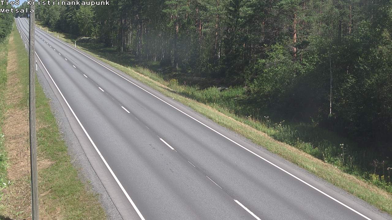 Kelikamerat Kuva Tie 8 Kristiinankaupunki, Metsälä, Kristiinankaupunki, Pohjanmaa