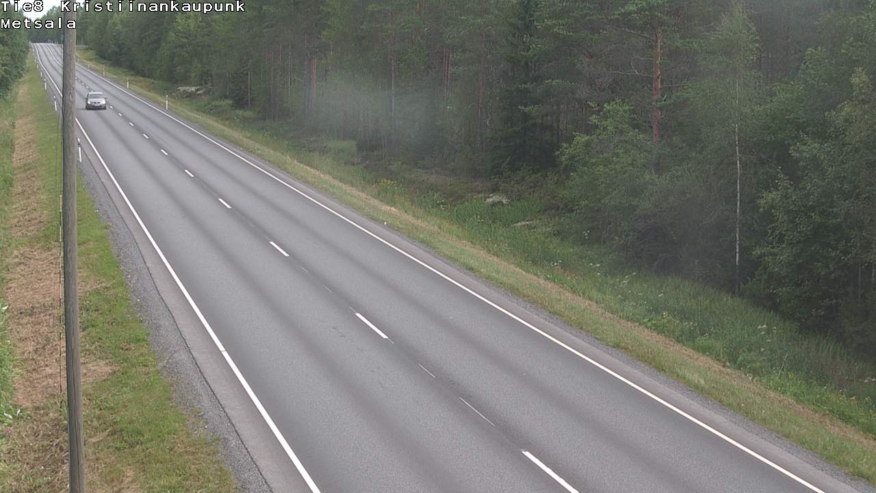 Kelikamerat Kuva Tie 8 Kristiinankaupunki, Metsälä, Kristiinankaupunki, Pohjanmaa