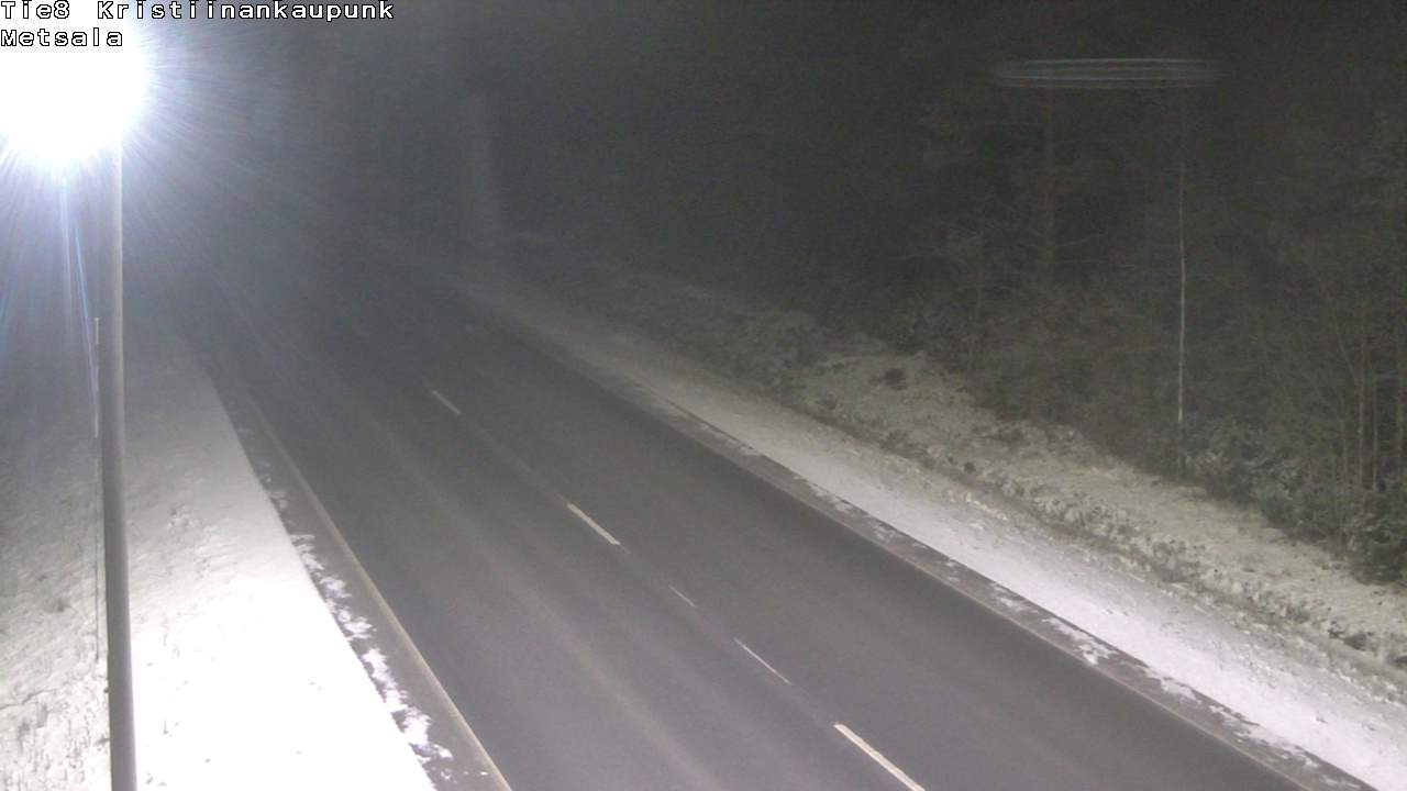 Weather Camera Image Road 8 Kristiinankaupunki Metsälä, Kristiinankaupunki, Pohjanmaa