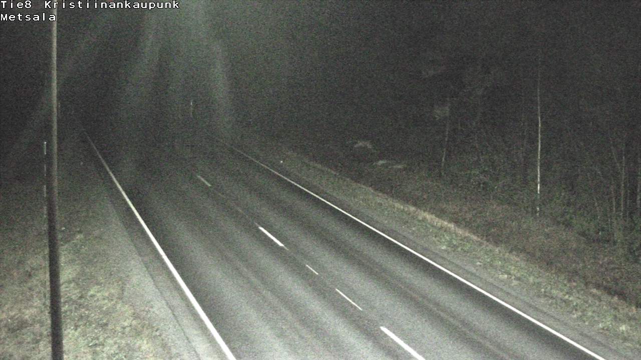 Weather Camera Image Väg 8 Kristinestad, Ömossa, Kristiinankaupunki, Pohjanmaa