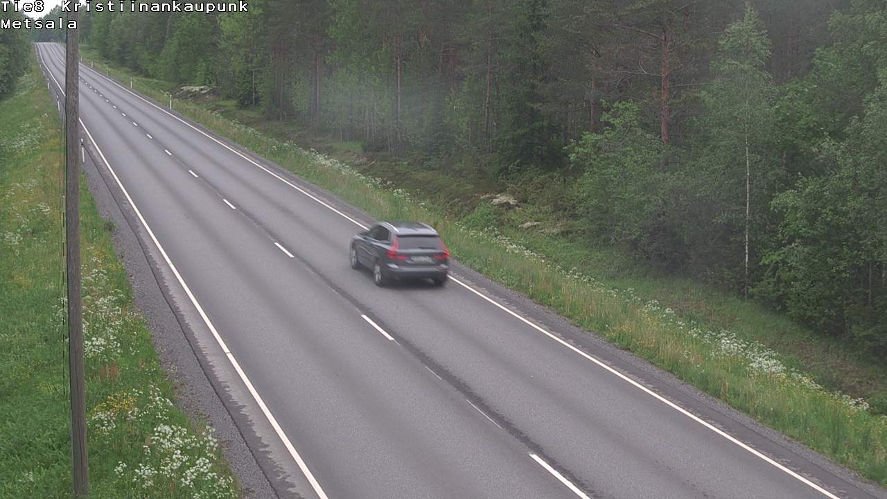 Kelikamerat Kuva Tie 8 Kristiinankaupunki, Metsälä, Kristiinankaupunki, Pohjanmaa
