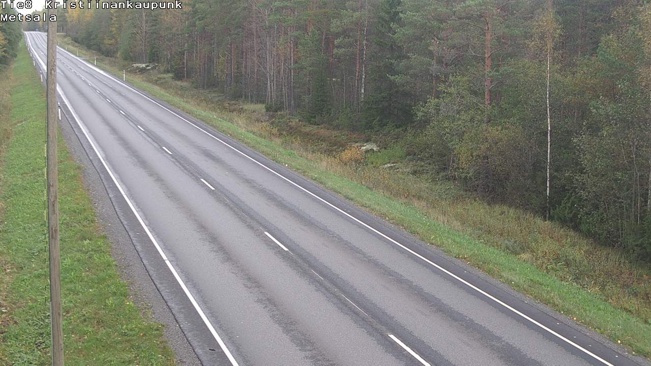 Kelikamerat Kuva Tie 8 Kristiinankaupunki, Metsälä, Kristiinankaupunki, Pohjanmaa