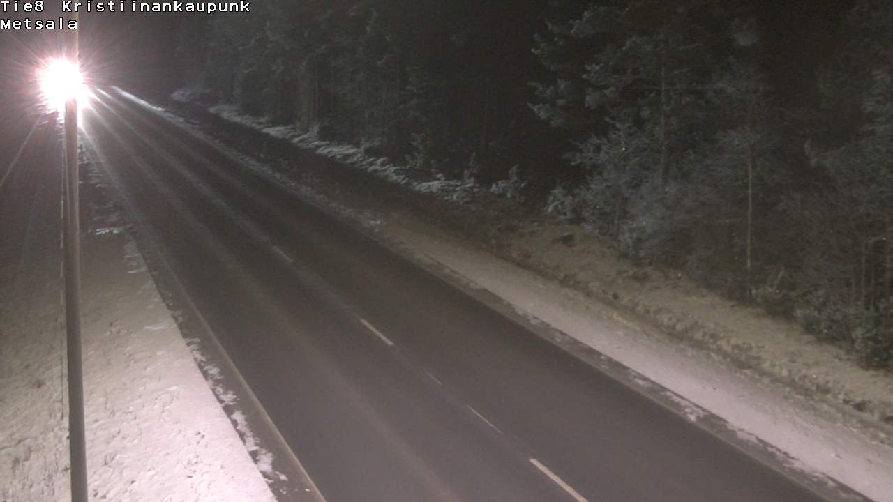 Weather Camera Image Väg 8 Kristinestad, Ömossa, Kristiinankaupunki, Pohjanmaa