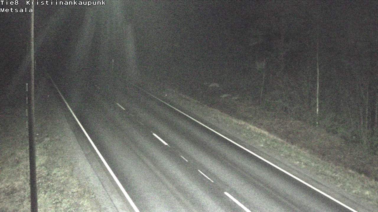 Weather Camera Image Väg 8 Kristinestad, Ömossa, Kristiinankaupunki, Pohjanmaa