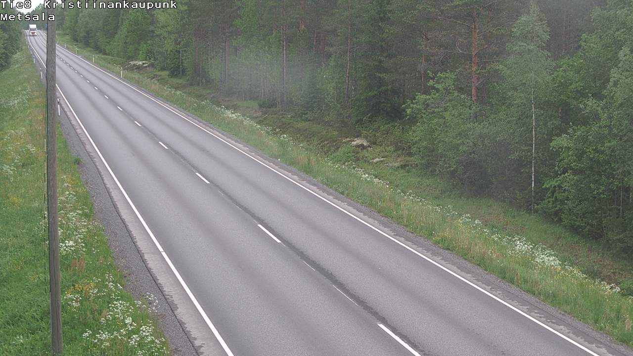 Kelikamerat Kuva Tie 8 Kristiinankaupunki, Metsälä, Kristiinankaupunki, Pohjanmaa