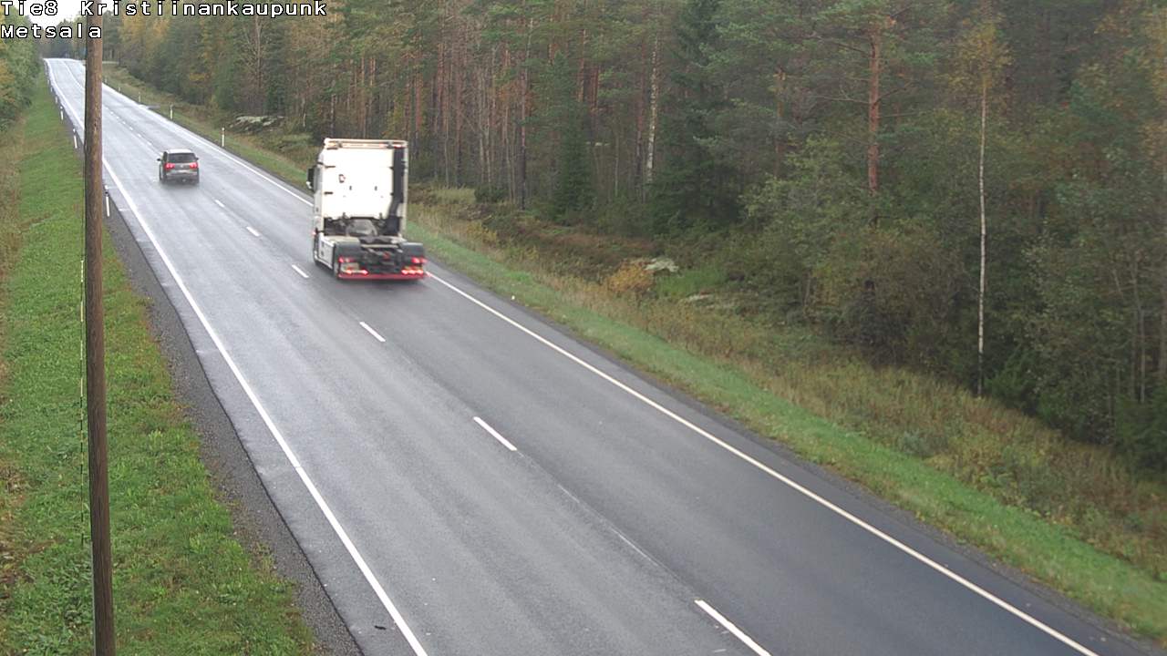 Kelikamerat Kuva Tie 8 Kristiinankaupunki, Metsälä, Kristiinankaupunki, Pohjanmaa