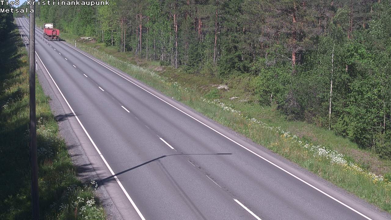 Weather Camera Image Väg 8 Kristinestad, Ömossa, Kristiinankaupunki, Pohjanmaa