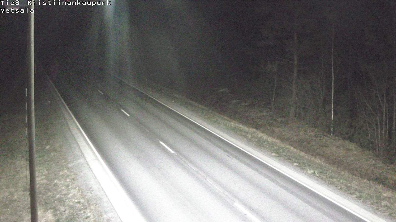 Weather Camera Image Road 8 Kristiinankaupunki Metsälä, Kristiinankaupunki, Pohjanmaa