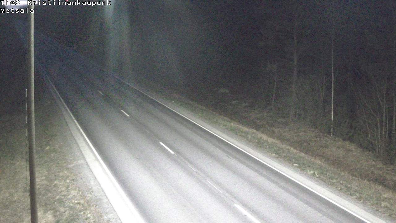 Weather Camera Image Road 8 Kristiinankaupunki Metsälä, Kristiinankaupunki, Pohjanmaa