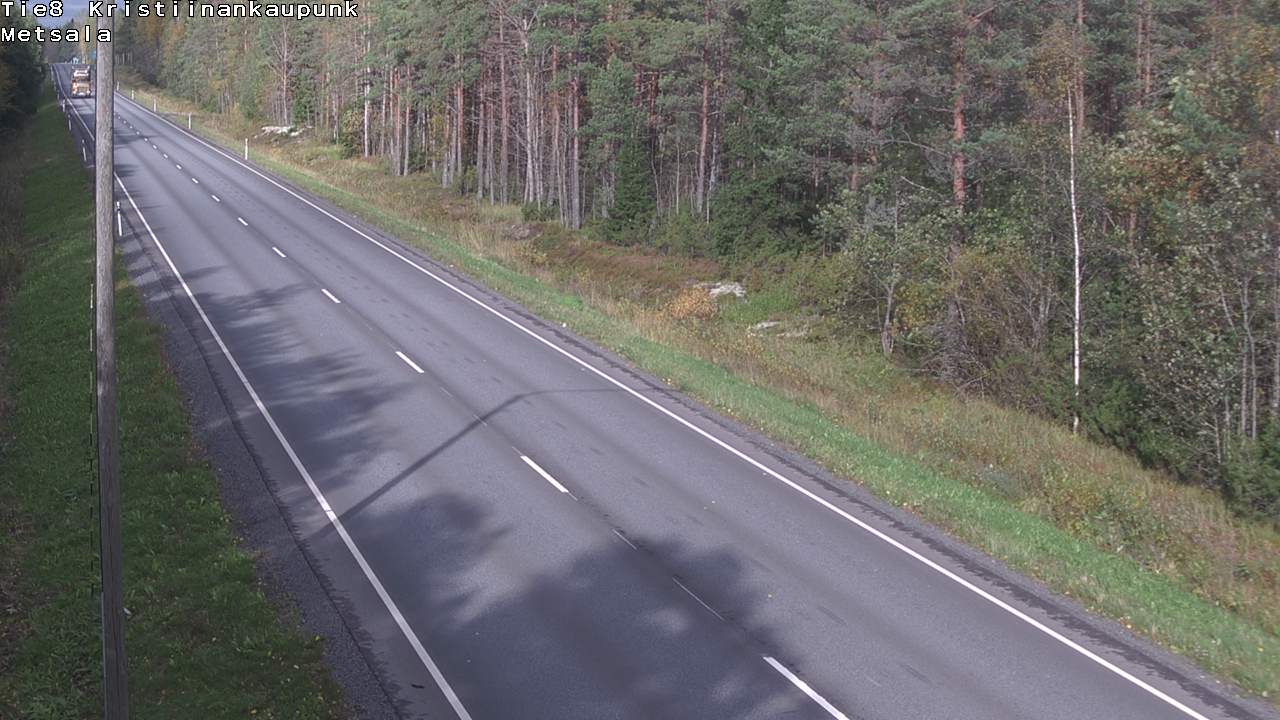 Kelikamerat Kuva Tie 8 Kristiinankaupunki, Metsälä, Kristiinankaupunki, Pohjanmaa