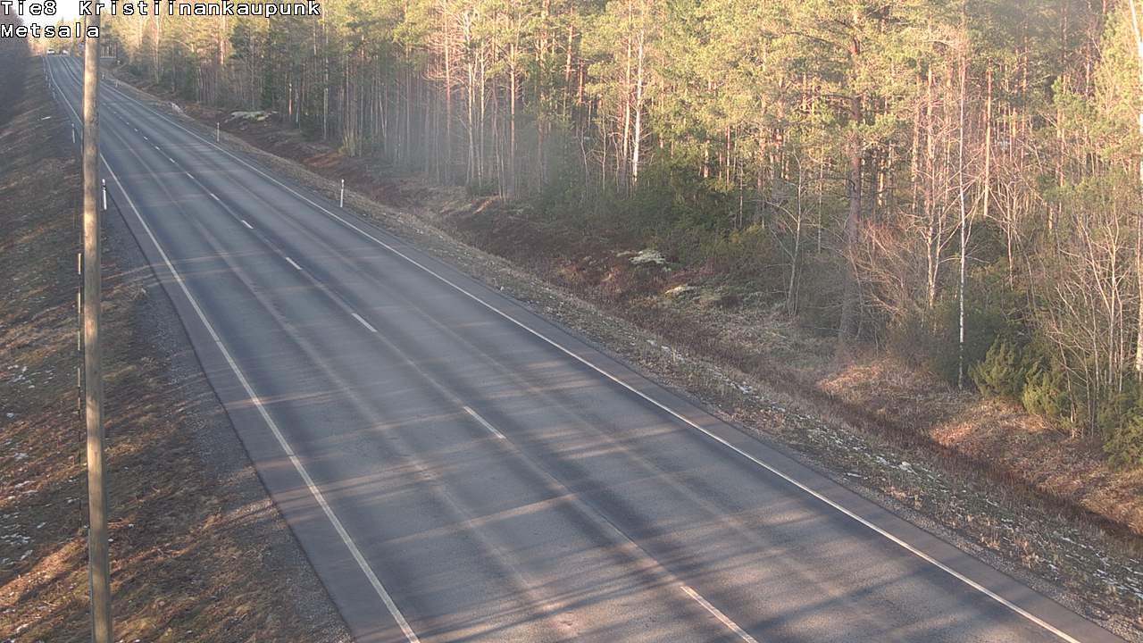 Kelikamerat Kuva Tie 8 Kristiinankaupunki, Metsälä, Kristiinankaupunki, Pohjanmaa