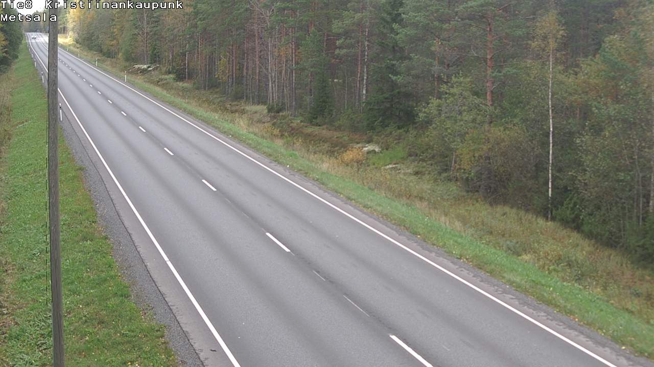 Kelikamerat Kuva Tie 8 Kristiinankaupunki, Metsälä, Kristiinankaupunki, Pohjanmaa