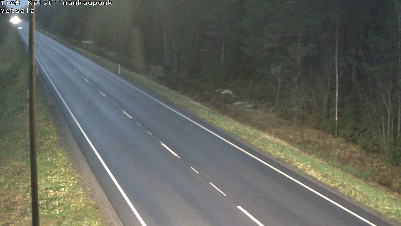 Kelikamerat Kuva Tie 8 Kristiinankaupunki, Metsälä, Kristiinankaupunki, Pohjanmaa
