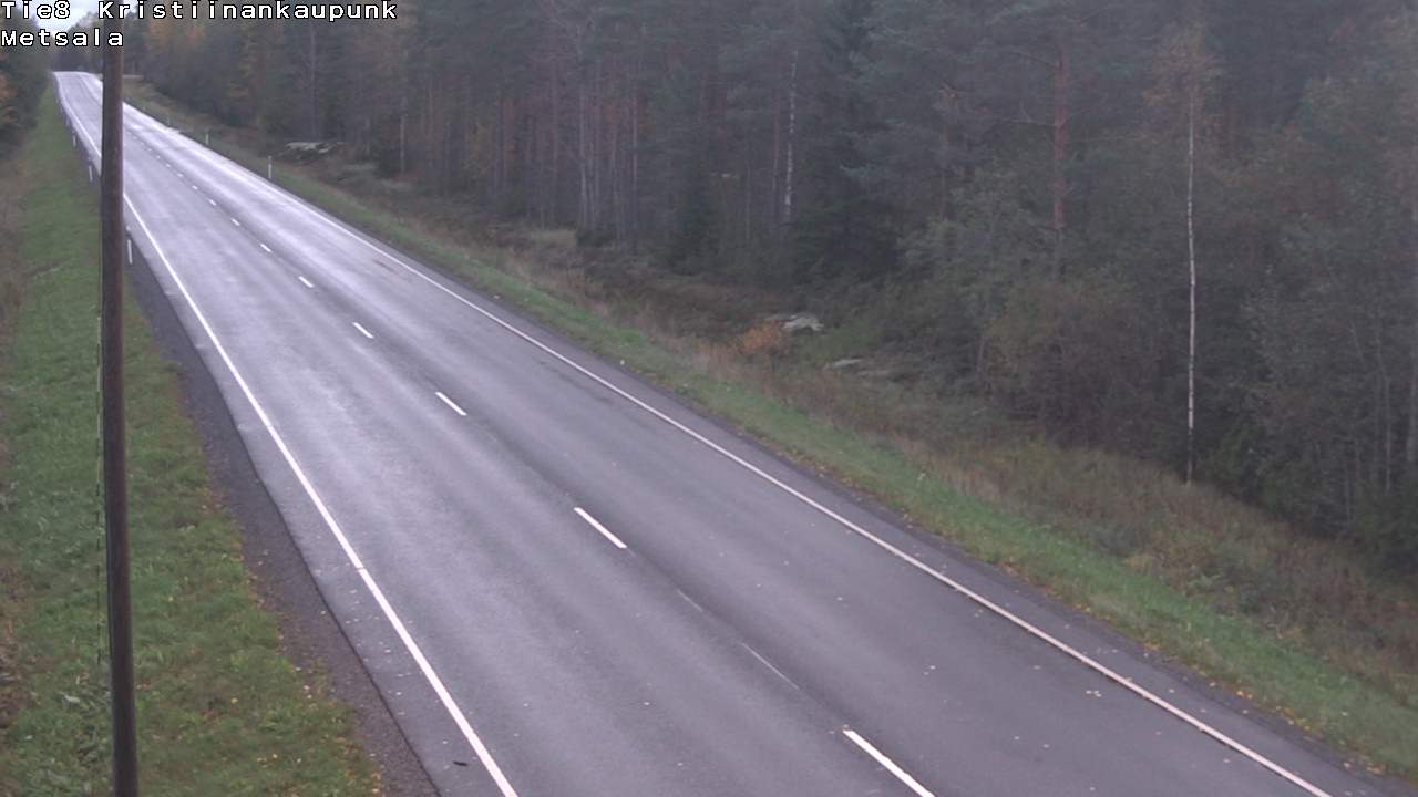Kelikamerat Kuva Tie 8 Kristiinankaupunki, Metsälä, Kristiinankaupunki, Pohjanmaa