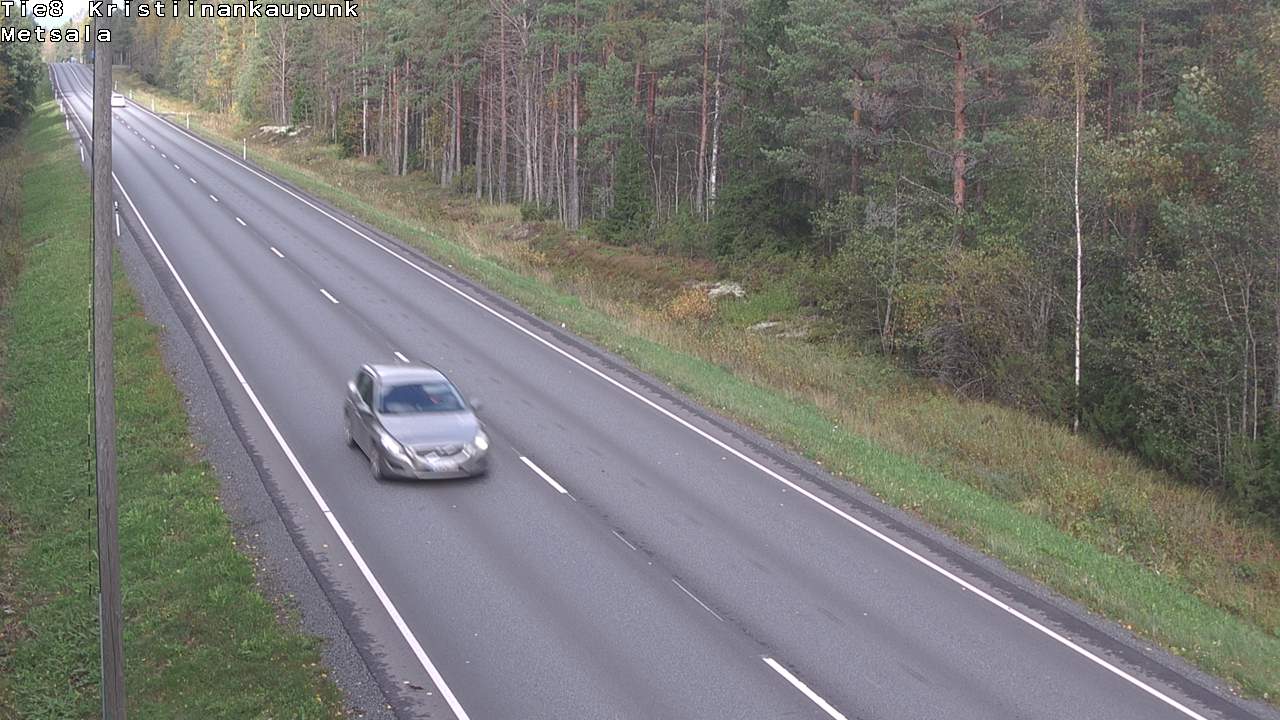 Kelikamerat Kuva Tie 8 Kristiinankaupunki, Metsälä, Kristiinankaupunki, Pohjanmaa