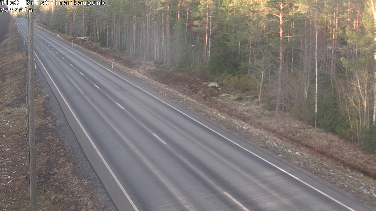 Kelikamerat Kuva Tie 8 Kristiinankaupunki, Metsälä, Kristiinankaupunki, Pohjanmaa