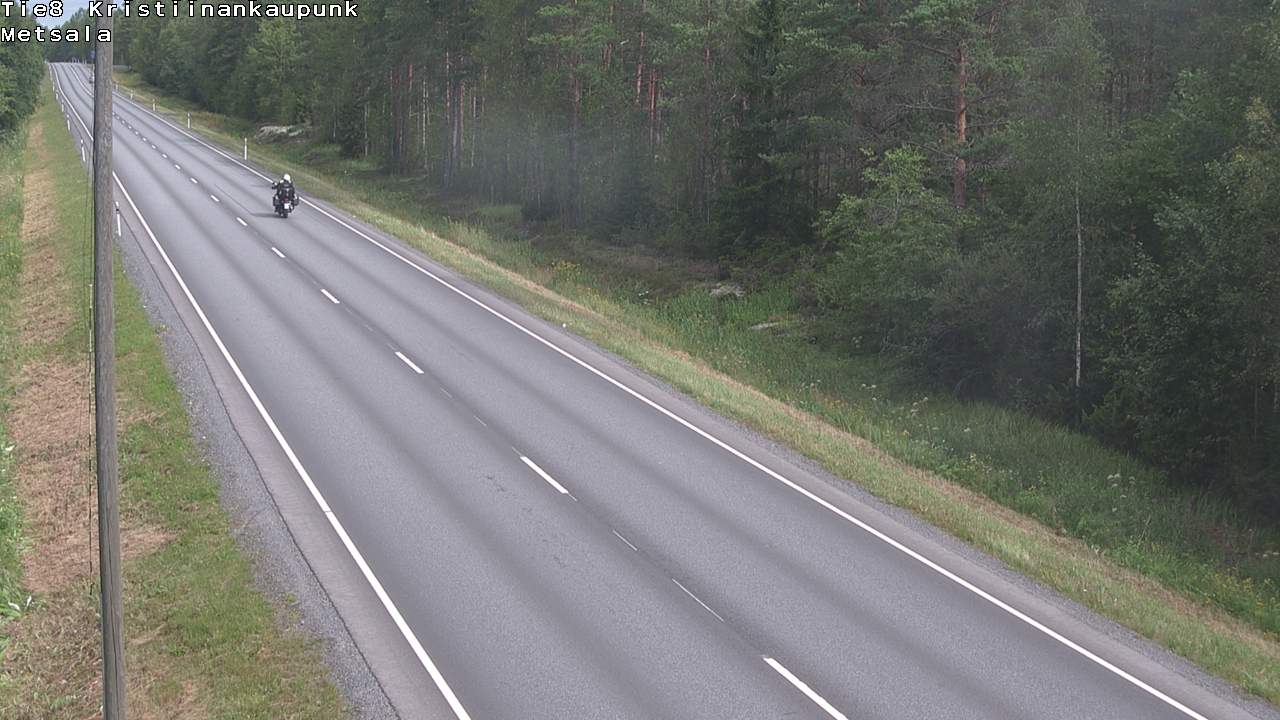Kelikamerat Kuva Tie 8 Kristiinankaupunki, Metsälä, Kristiinankaupunki, Pohjanmaa