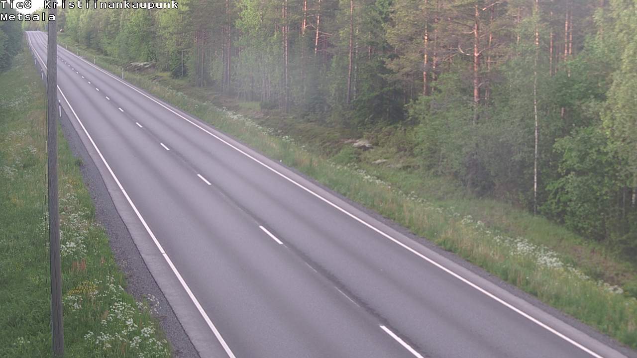 Kelikamerat Kuva Tie 8 Kristiinankaupunki, Metsälä, Kristiinankaupunki, Pohjanmaa