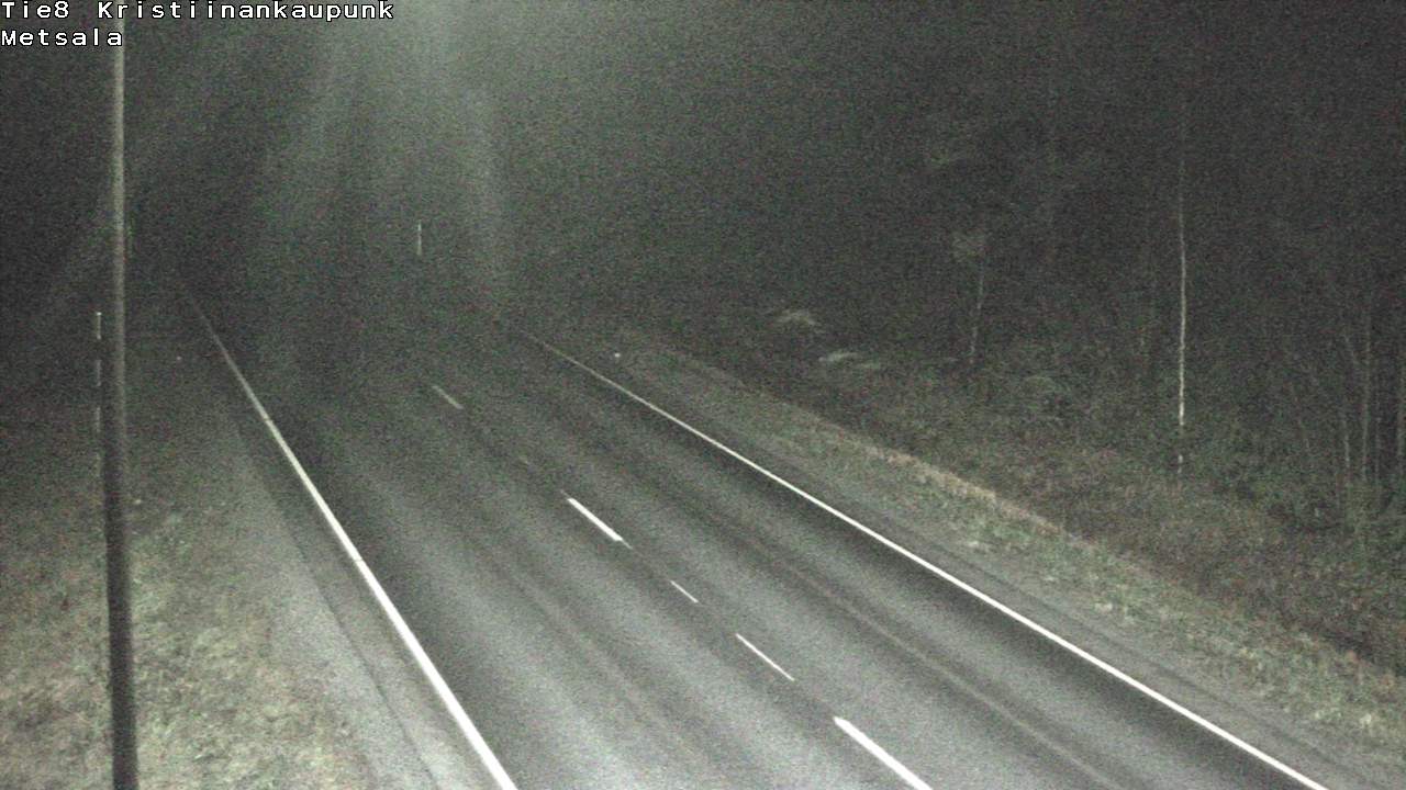Weather Camera Image Väg 8 Kristinestad, Ömossa, Kristiinankaupunki, Pohjanmaa