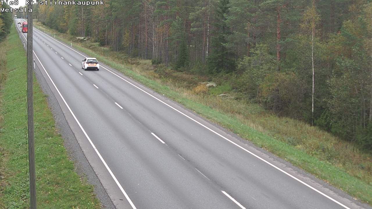 Kelikamerat Kuva Tie 8 Kristiinankaupunki, Metsälä, Kristiinankaupunki, Pohjanmaa