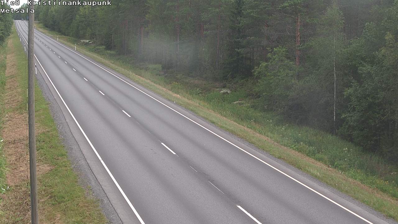 Kelikamerat Kuva Tie 8 Kristiinankaupunki, Metsälä, Kristiinankaupunki, Pohjanmaa