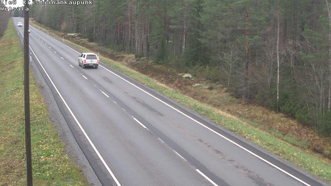 Kelikamerat Kuva Tie 8 Kristiinankaupunki, Metsälä, Kristiinankaupunki, Pohjanmaa