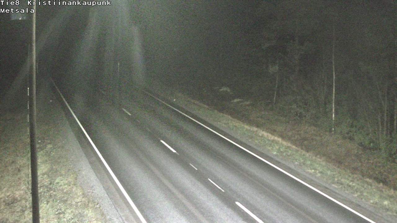 Weather Camera Image Väg 8 Kristinestad, Ömossa, Kristiinankaupunki, Pohjanmaa